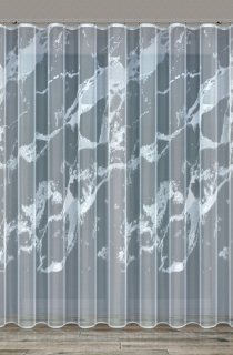 Moderné módne vlnité závesy pripravené do obývačky 400x140 400x130 výšivka