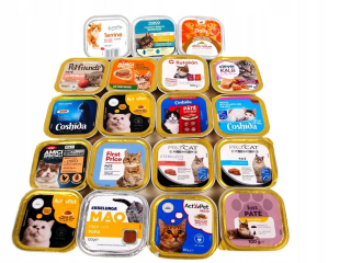 Podnos na mäso 100G PRE MAČKU, KURA, RYBIA ZMES 34 KS