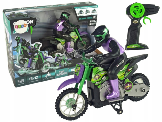 Motor Cross R/C 1:18 Violet Rapid Racer