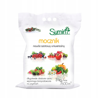 Dusíkaté hnojivo Sumin granulát 3 kg 3 l
