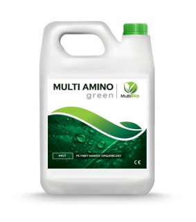 Listové hnojivo s aminokyselinami Multi Amino green 5L