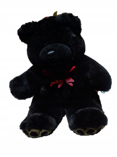 MEDVEĎ PLYŠOVÝ MASKOT, VALENTÍNSKE ZMAZANIE, 80 CM