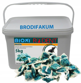 Nástraha na myši a potkany - Najlepší jed myšu Brodifakum 5 kg
