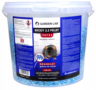 Nástraha na myši a potkany - Najlepšie jedy myši brodifacum 1 kg