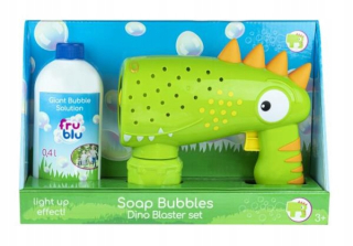 Fru Blu Soap Bubbles Blaster Dino Set - tekutý