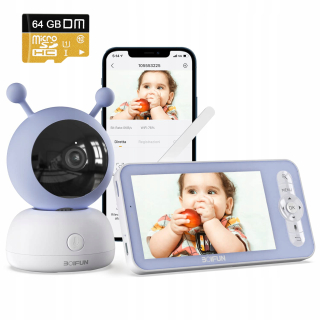 Detská pestúnka - Nanny Electronic HD Monitor 5 '' 1080p 64 GB SD