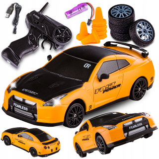 Auto DRIFT Auto NISSAN GTR 4x4 2,4GHz 1:24