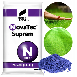 ZLOŽENIE TRÁVNEHO HNOJIVA EXPERT NOVATEC SUPREM 25 KG DUSÍK