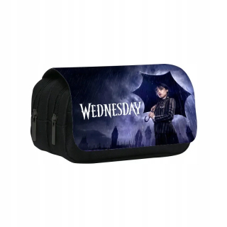 WEDNESDAY Addams TUBA klasický peračník FULLprint