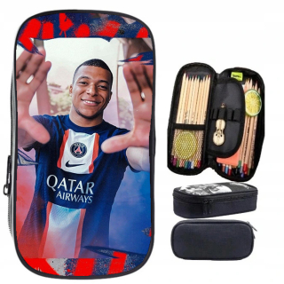 Nový 3D povýka Big Kylian Mbappe Cencil Case