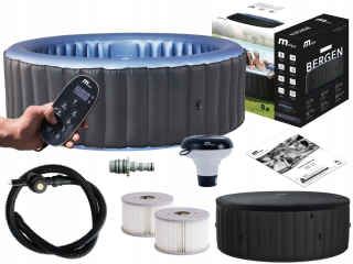 Nafukovací bazén kruhový s hydromasážou MSpa 1120 l