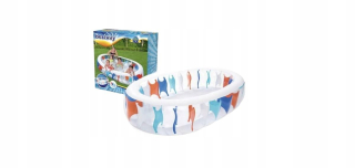 Nafukovací bazén pre deti Rodinný Obdĺžnikový Bestway 229 152 41 cm Veľký