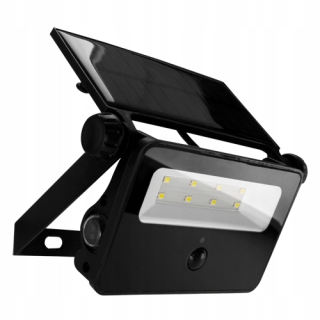 SANTOR LED solárny reflektor 2W CW pohybový senzor