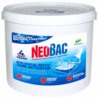 BAKTÉRIE do SEPTIKU a ČISTIARNE ODPADOVÝCH VÔD NEOBAC 5 kg