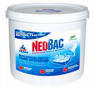 NeoBac prášok do septikov 5 kg