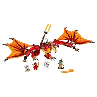 Stavebnica bloky - Ninjago Fire Dragon Attack 71753