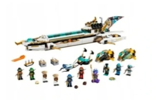 Stavebnica, slamky - Ninjago plávajúce Pearl 71756