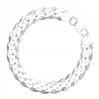 PANCIOVÝ NÁRAMOK 21cm 10mm 925 SILVER