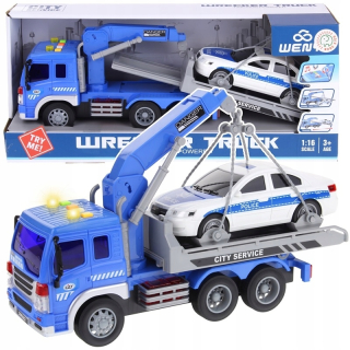 Odťahové auto so žeriavom