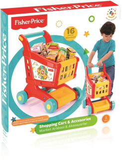 Nákupný košík Fisher Price 8068 s príslušenstvom