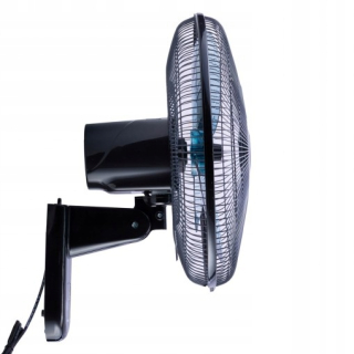 Nástenný ventilátor Tiross čierny