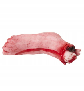 Dekorácia "Odrezaná noha", WIDMANN, 33 cm