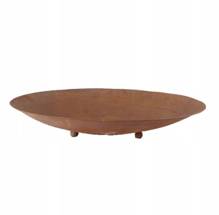Záhradné ohnisko z cortenovej ocele Kapaga, priemer 57 cm