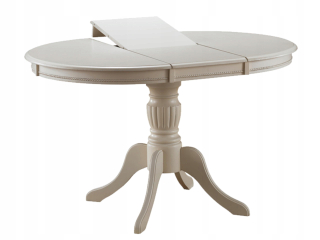 Okrúhly rozťahovací stôl Signal Tables 106 x 106 x 76cm biely