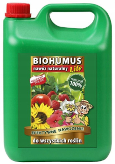 Organické, prírodné hnojivo EkoDarPol tekuté 6 kg 5 l
