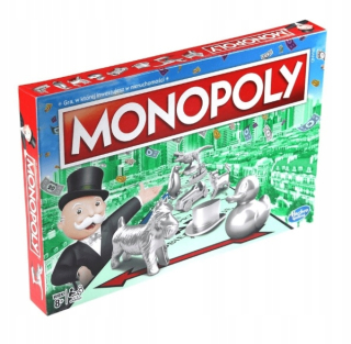 ORIGINÁL MONOPOLY CLASSIC POĽSKO HASBRO NOVÁ HRA