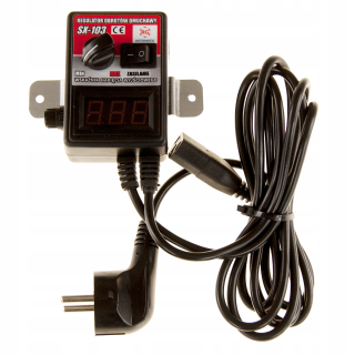 OVLÁDAČ SX103 LED OVLÁDAČ RÝCHLOSTI fúkača