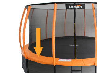 Kryt pružiny na trampolínu LEAN SPORT B 16 stôp