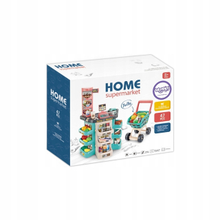 Pokladňa a košík Woopie Home Supermarket