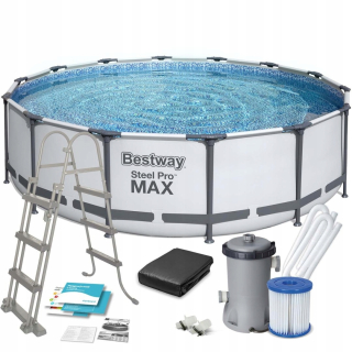 Bazén Bestway s kruhovým rámom 427 x 427 cm