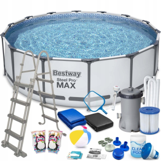 Bazén Bestway s kruhovým rámom 457 x 457 cm