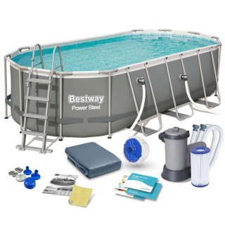 Obdĺžnikový rámový bazén Bestway 549 x 274 cm