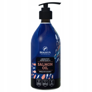 Oleje a tuky pre mačky a psy HolistaPets oil 500 ml 500 g 1 ks.