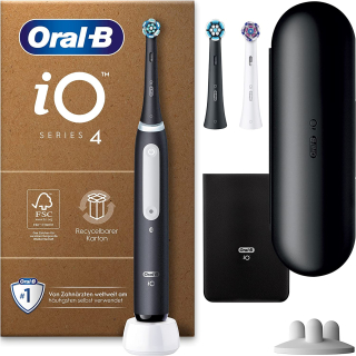 Oral-B iO Technologies SERIES 4 Čierna elektrická zubná kefka