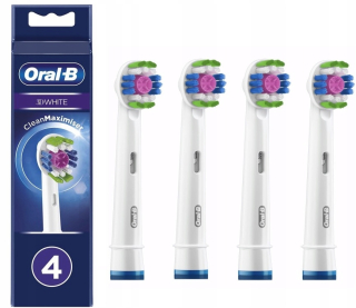 Hlavy elektrických zubných kefiek Oral-B Pro 3D White, 4 kusy