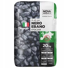 NERO-EBANO kamienková paleta (25-40) 20 KG X 50 KS