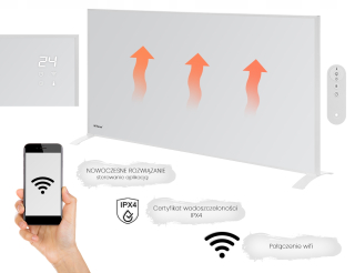 Infračervený panelový ohrievač WI-FI 720 W