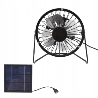 Ventilátor - Ventilátor solárneho panela pre skleníkovú hydinu