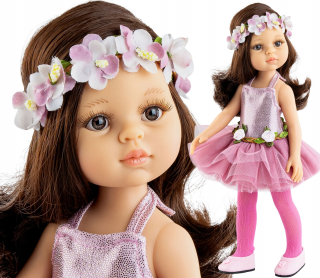 Španielska bábika Carol Bailerina 32 cm 04446 Paola