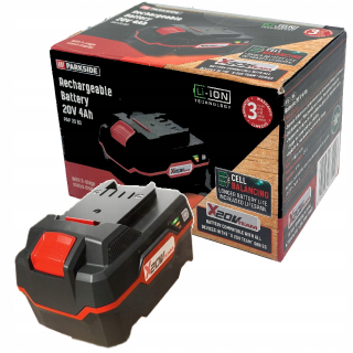 Adaptér pre elektrické náradie parkside 20V 4Ah