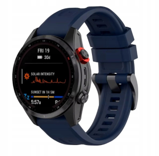POPRUH 26 MM QUICK FIT GARMIN FENIX 7X PRO 6X 5X ENDURO 2 EPIX 51 NAVY BLUE