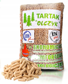 Olczyk Pellet Drevené pelety NAJLEPŠIE Palivo 15kg