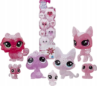 Rozprávková figúrka - Pet Shop 7 Arktické figuríny Zvieratá 7-PAK E5493