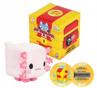 Stavebnica, slamky - PET Simulator x Treasure Plush Figurín+kód DLC