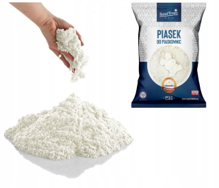 Premium ľahký biely piesok 25 kg