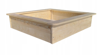 SANDBOX PIESKOVINY 120*120*26,3 NEMAĽOVANÉ BRÚSOVANÉ TRIEDY I.